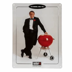 Weber-metalen Bord 'George Stephen' In Reliëf