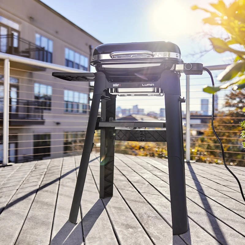 Lumin Compact-elektrische Barbecue Met Onderstel 2 Lumin Compact-elektrische Barbecue Met Onderstel - Afbeelding 2