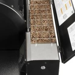 SmokeFire EPX4-houtgestookte Pelletbarbecue, STEALTH-editie -Goedkope BBQ Winkel SF EPX4 Hopper Pellets 1800x1800